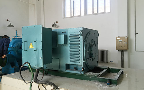 张金镇某水电站工程主水泵使用我公司高压电机安装尺寸